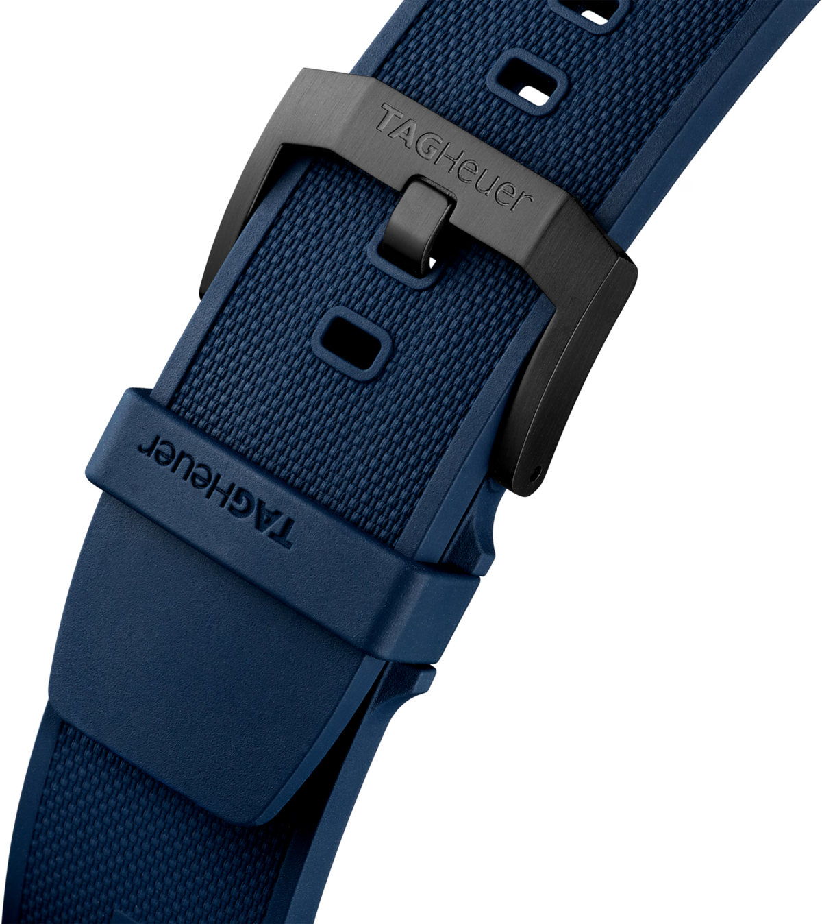 TAG Heuer Formula 1 43mm Quartz Blue Fine grained Dial Blue Rubber Watch