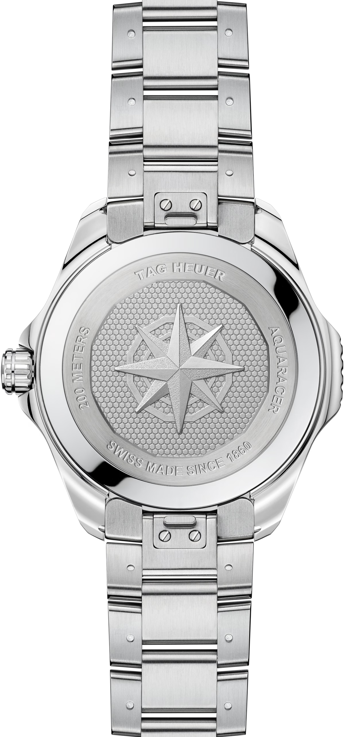TAG Heuer Aquaracer 40mm Solargraph Green Sunray brushed Dial Silver Steel Watch