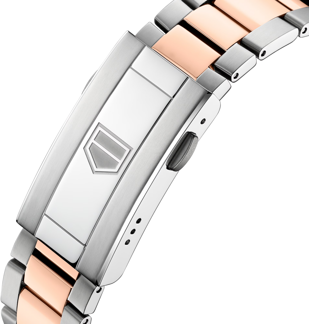 TAG Heuer Aquaracer 40mm Solargraph Black Sunray brushed Dial Silver & gold Steel plated Watch