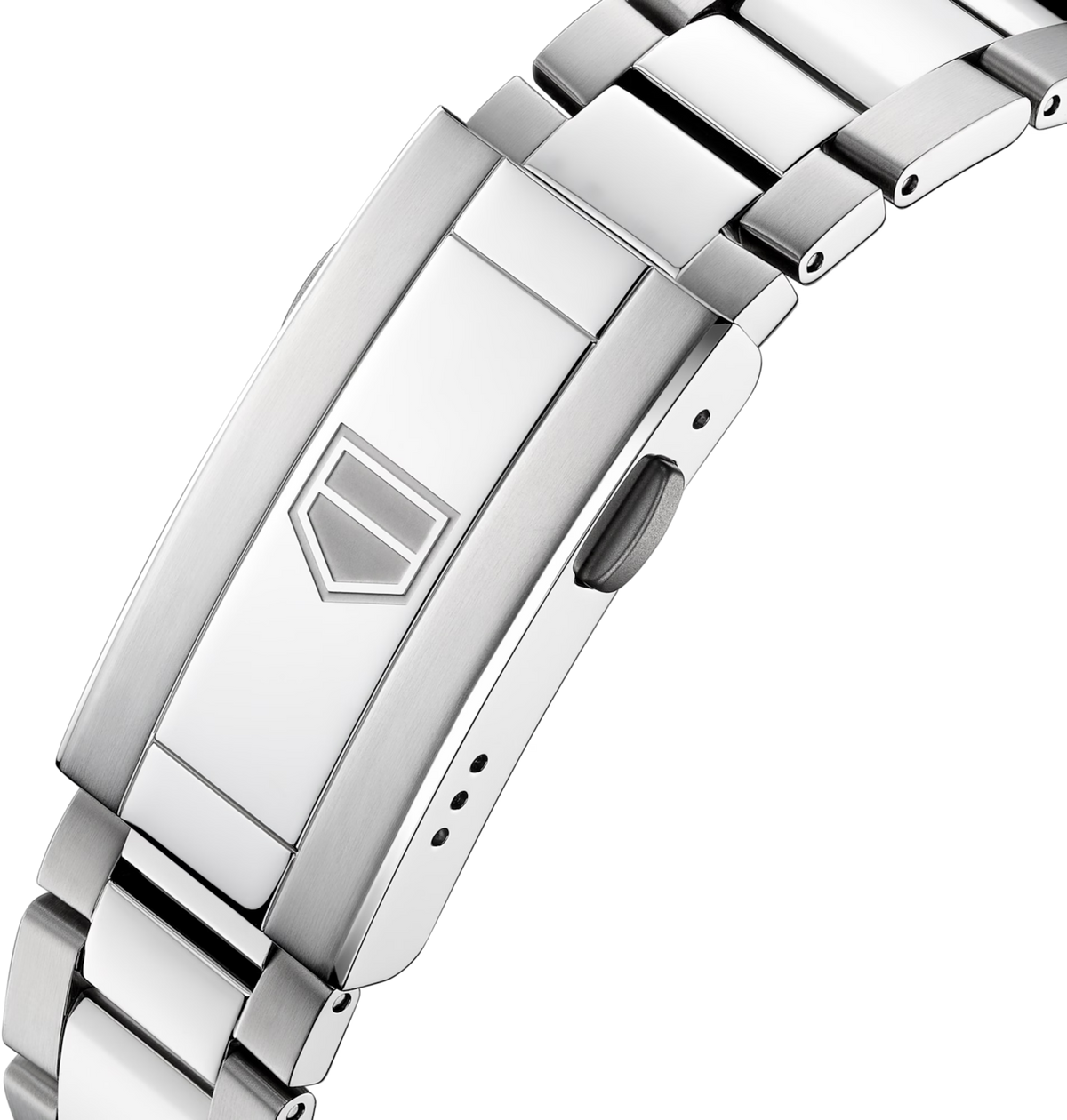 TAG Heuer Aquaracer 40mm Automatic Black & Grey Smokey Dial Silver Steel Watch