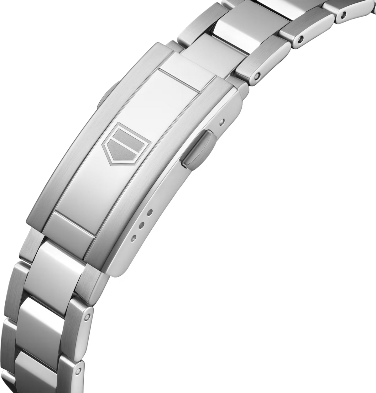 TAG Heuer Aquaracer 30mm Automatic Blue & White Smokey Dial Silver Steel Watch