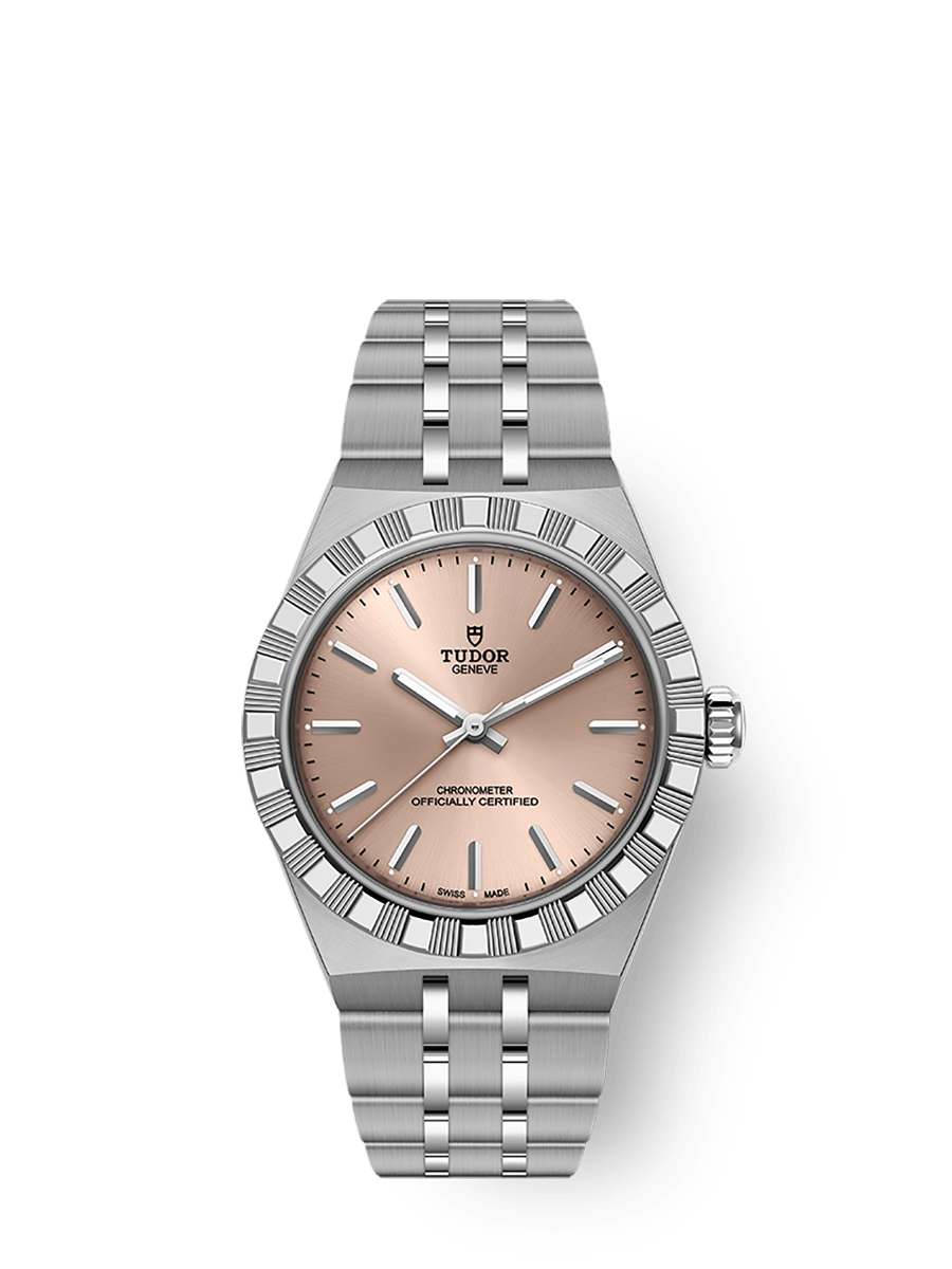 TUDOR Royal 30mm Automatic Salmon dial Dial Stainless Steel Bracelet Watch