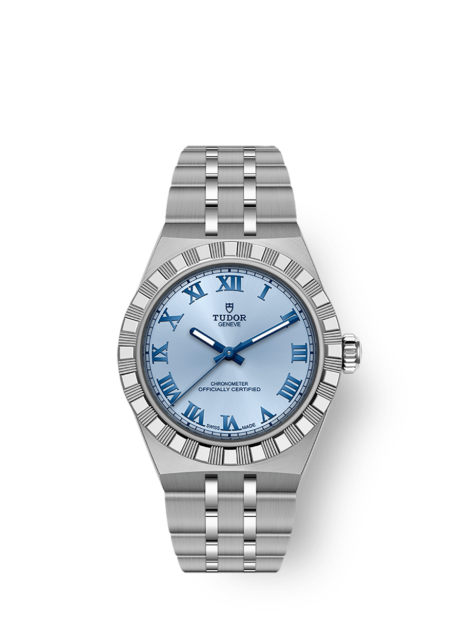 TUDOR Royal 30mm Automatic Light blue Dial Stainless Steel Bracelet Watch