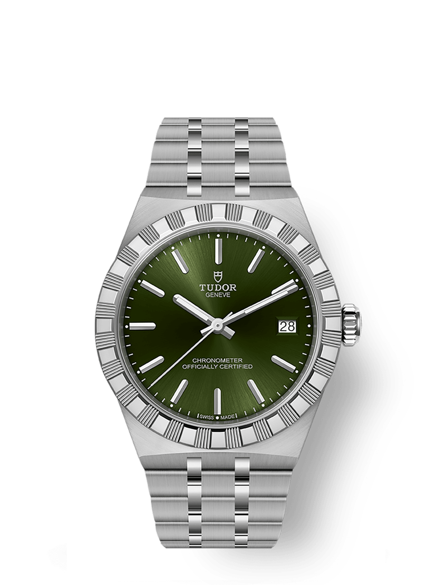TUDOR Royal 36mm Automatic Green dial Dial Stainless Steel Bracelet Watch