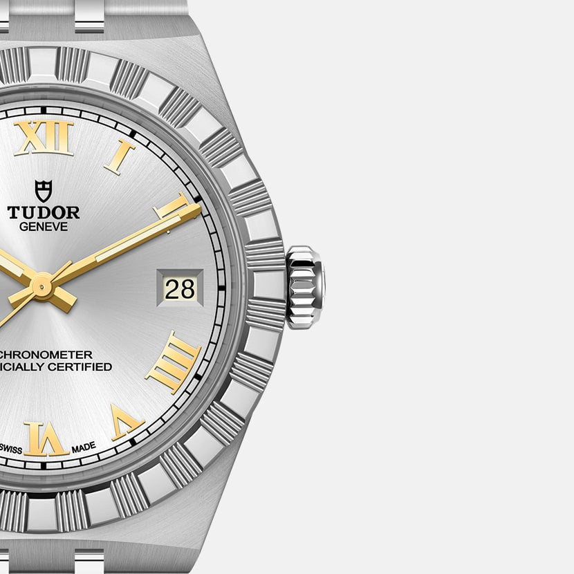 TUDOR Royal 36mm Automatic Silver dial Dial Stainless Steel Bracelet Watch
