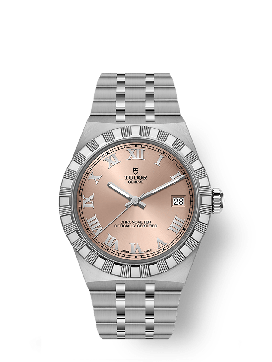 TUDOR Royal 36mm Automatic Salmon dial Dial Stainless Steel Bracelet Watch