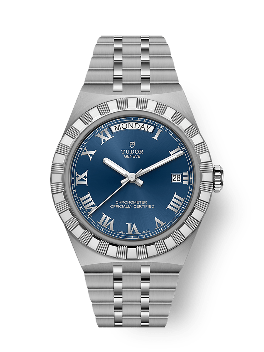 TUDOR Royal 40mm Automatic Blue dial Dial Stainless Steel Bracelet Watch