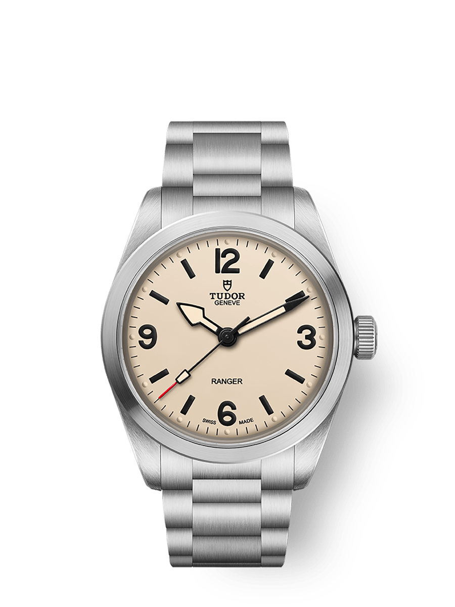 TUDOR Ranger 36mm Automatic Beige Dial Steel Bracelet Watch