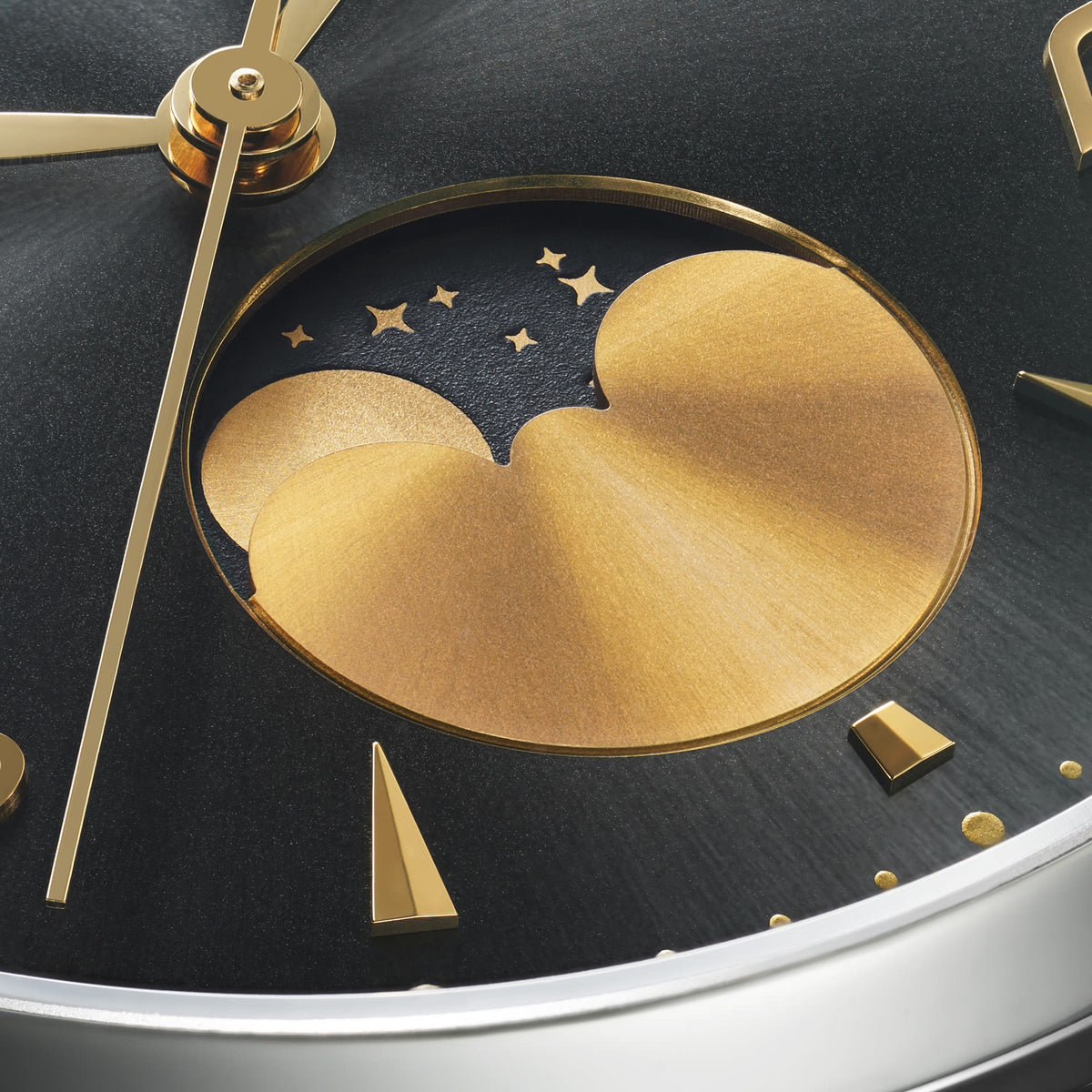 TUDOR 1926 39mm Automatic Black satin sun-brushed dial with applied numerals and moon phase indicator Dial Steel Bracelet Watch