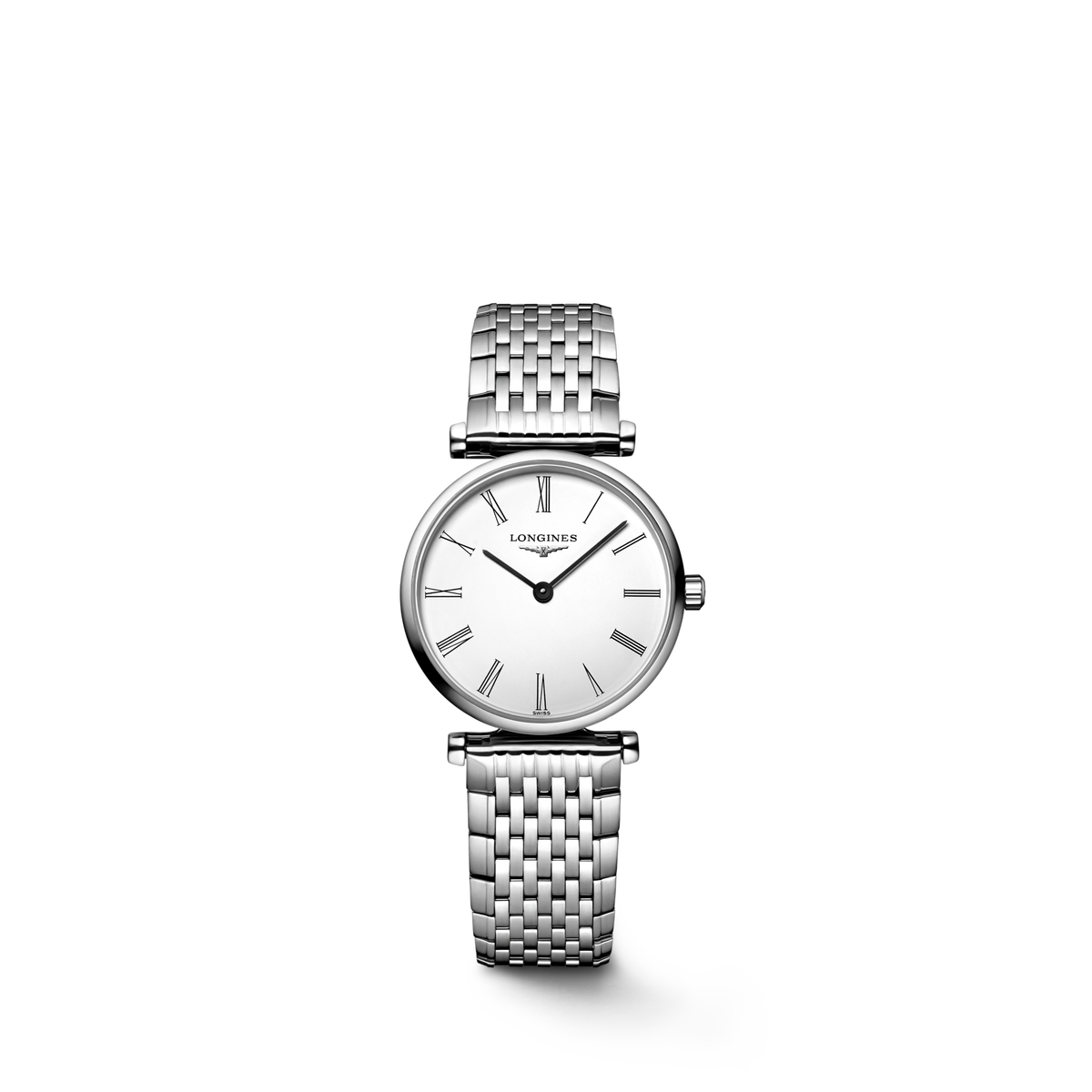 Longines La Grande Classique 24.00mm Quartz White Dial Stainless Steel Bracelet Watch