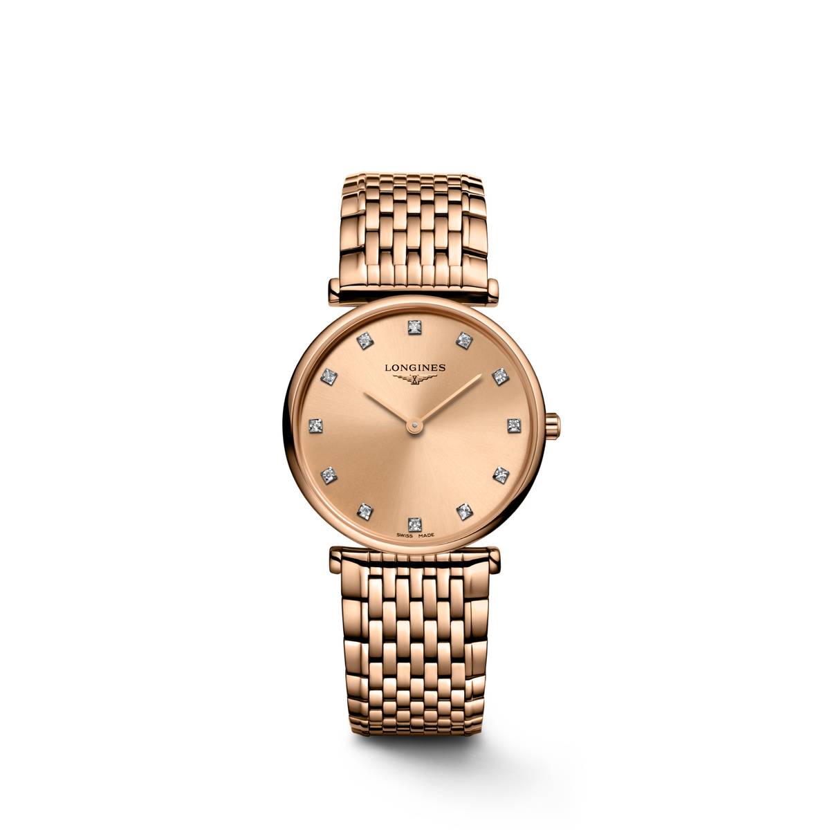 Longines La Grande Classique 29.00mm Quartz Red Dial Red Bracelet Watch