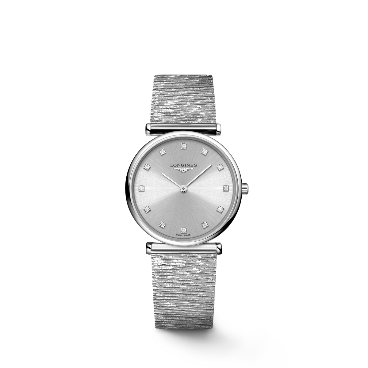 Longines La Grande Classique 29.00mm Quartz Grey Dial Stainless Steel Bracelet Watch