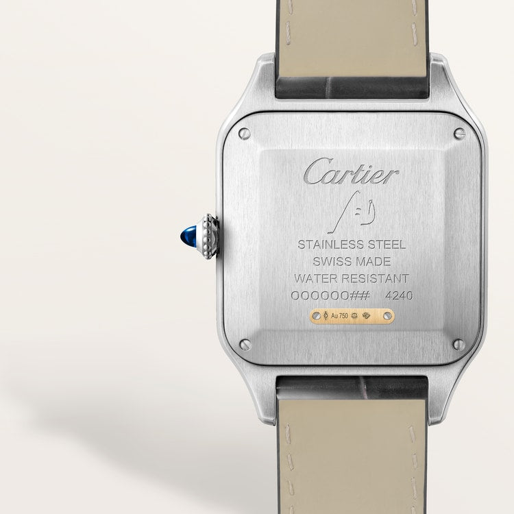 [SIMCHA-TOP500:CARTIER:W2SA0046:05] Cartier Santos-Dumont watch, reference W2SA0046, official image 5