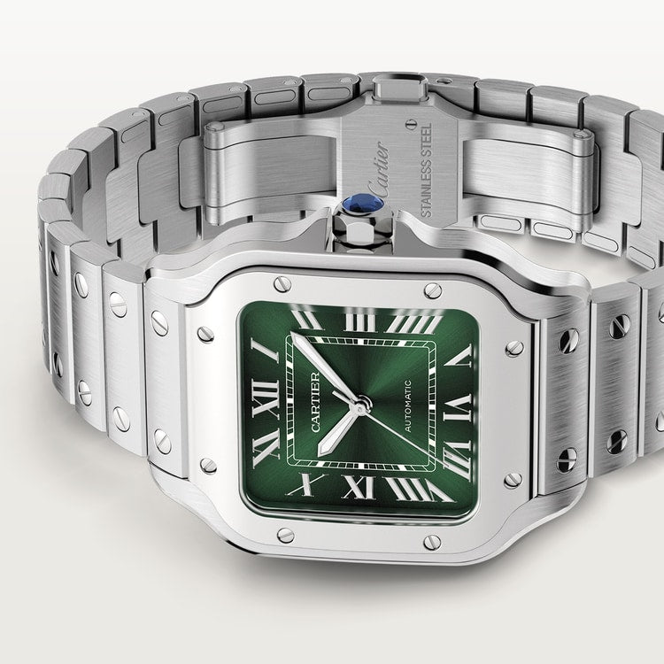 [SIMCHA-TOP500:CARTIER:WSSA0061:07] Cartier Santos de Cartier watch, reference WSSA0061, official image 7
