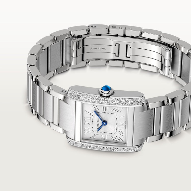 [SIMCHA-TOP500:CARTIER:W4TA0029:06] Cartier Tank Française watch, reference W4TA0029, official image 6
