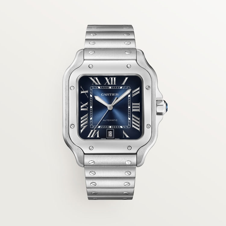 [SIMCHA-TOP500:CARTIER:WSSA0071:01] Cartier Santos de Cartier watch, reference WSSA0071, official front hero