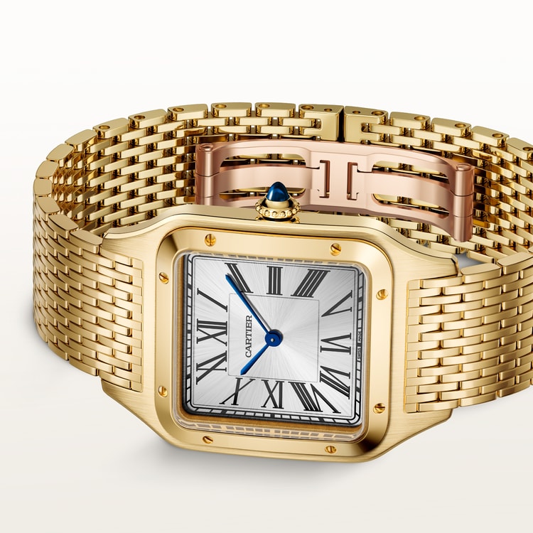 [SIMCHA-TOP500:CARTIER:WGSA0122:05] Cartier Santos-Dumont watch, reference WGSA0122, official image 5