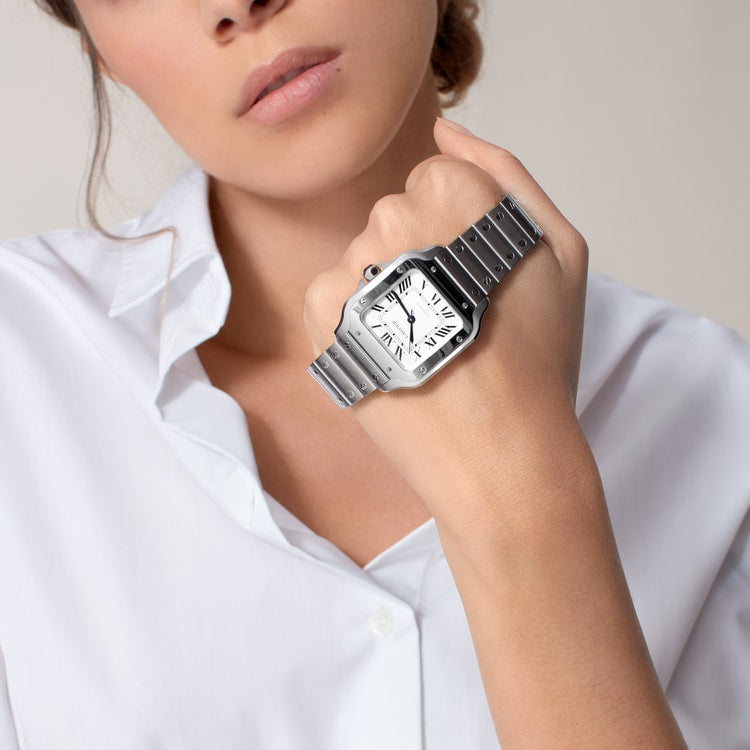 [SIMCHA-TOP500:CARTIER:WSSA0029:03] Cartier Santos de Cartier watch, reference WSSA0029, official image 3