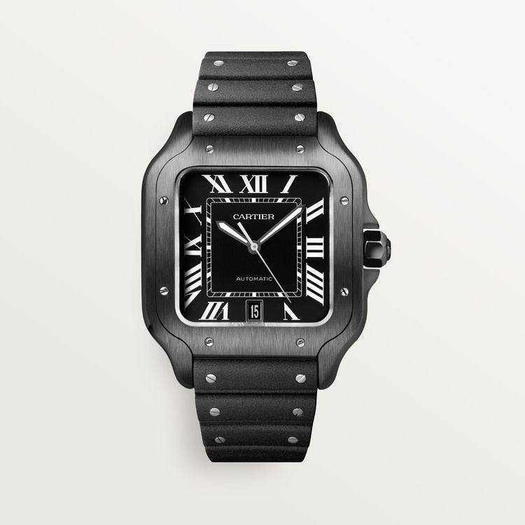 [SIMCHA-TOP500:CARTIER:WSSA0039:09] Cartier Santos de Cartier watch, reference WSSA0039, official image 9