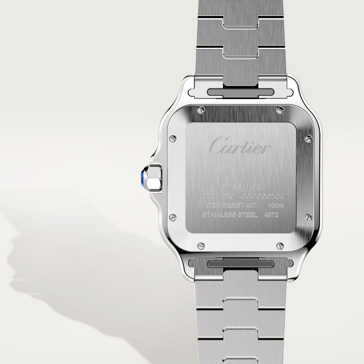 [SIMCHA-TOP500:CARTIER:W2SA0009:07] Cartier Santos de Cartier watch, reference W2SA0009, official image 7