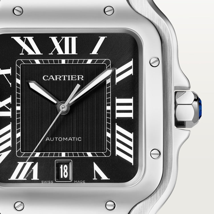 [SIMCHA-TOP500:CARTIER:WSSA0096:04] Cartier Santos de Cartier watch, reference WSSA0096, official image 4