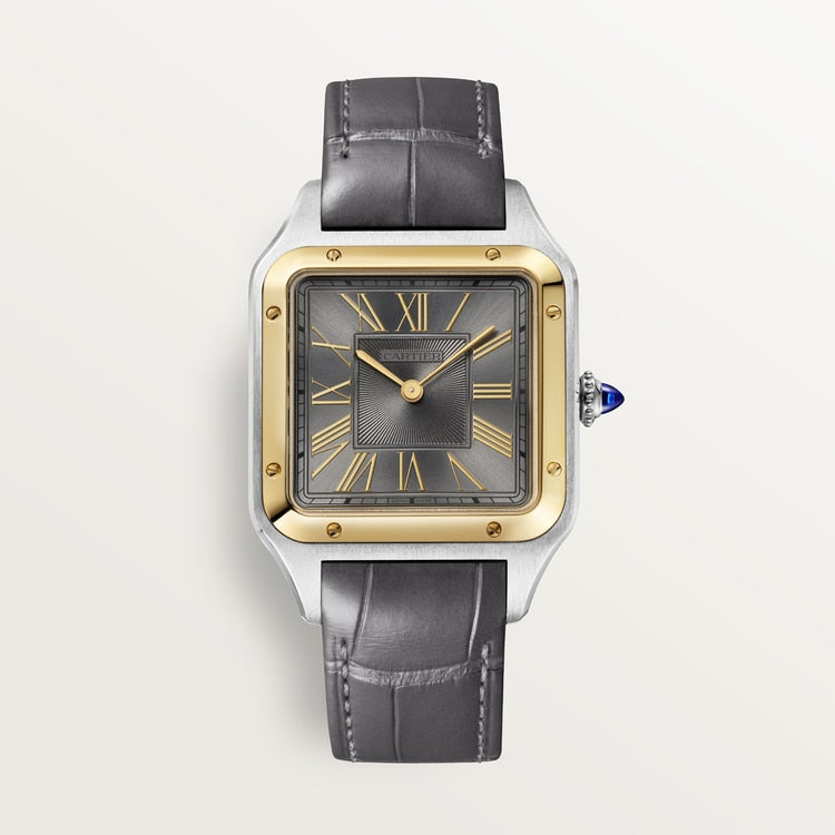 [SIMCHA-TOP500:CARTIER:W2SA0036:01] Cartier Santos-Dumont watch, reference W2SA0036, official front hero
