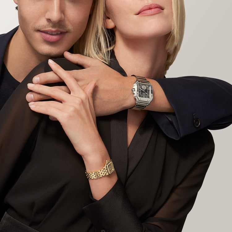 [SIMCHA-TOP500:CARTIER:WSSA0076:10] Cartier Santos de Cartier watch, reference WSSA0076, official image 10