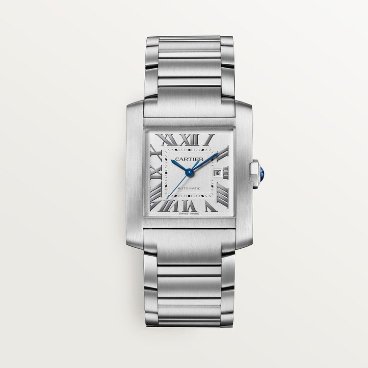 [SIMCHA-TOP500:CARTIER:WSTA0067:01] Cartier Tank Française watch, reference WSTA0067, official front hero