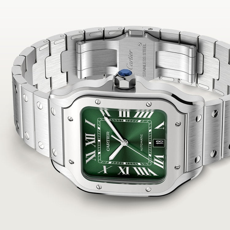 [SIMCHA-TOP500:CARTIER:WSSA0062:07] Cartier Santos de Cartier watch, reference WSSA0062, official image 7