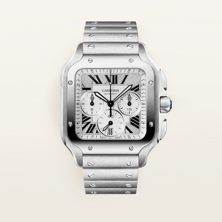 [SIMCHA-TOP500:CARTIER:WSSA0083:01] Cartier Santos de Cartier watch, reference WSSA0083, official front hero