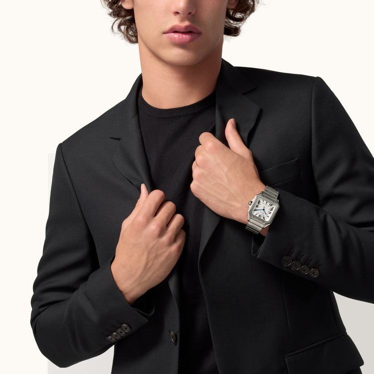 [SIMCHA-TOP500:CARTIER:WSSA0089:02] Cartier Santos de Cartier watch, reference WSSA0089, official image 2