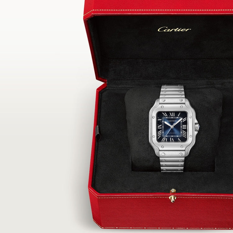 [SIMCHA-TOP500:CARTIER:WSSA0063:09] Cartier Santos de Cartier watch, reference WSSA0063, official image 9