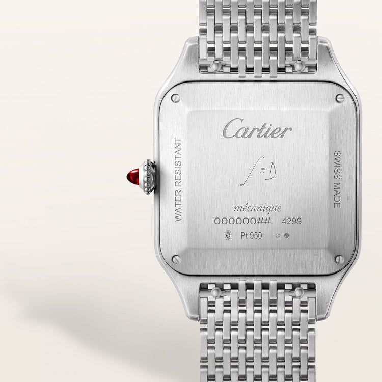 [SIMCHA-TOP500:CARTIER:WGSA0124:04] Cartier Santos-Dumont watch, reference WGSA0124, official image 4