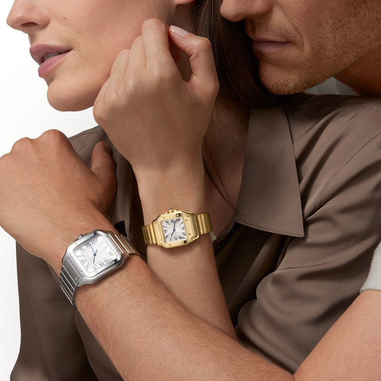 [SIMCHA-TOP500:CARTIER:WSSA0018:04] Cartier Santos de Cartier watch, reference WSSA0018, official image 4