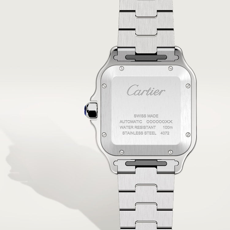 [SIMCHA-TOP500:CARTIER:WSSA0018:08] Cartier Santos de Cartier watch, reference WSSA0018, official image 8