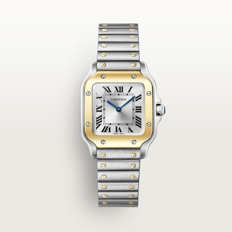 [SIMCHA-TOP500:CARTIER:W2SA0033:01] Cartier Santos de Cartier watch, reference W2SA0033, official front hero