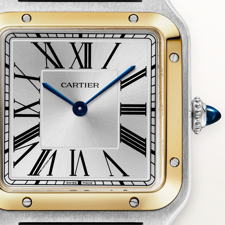 [SIMCHA-TOP500:CARTIER:W2SA0046:03] Cartier Santos-Dumont watch, reference W2SA0046, official image 3