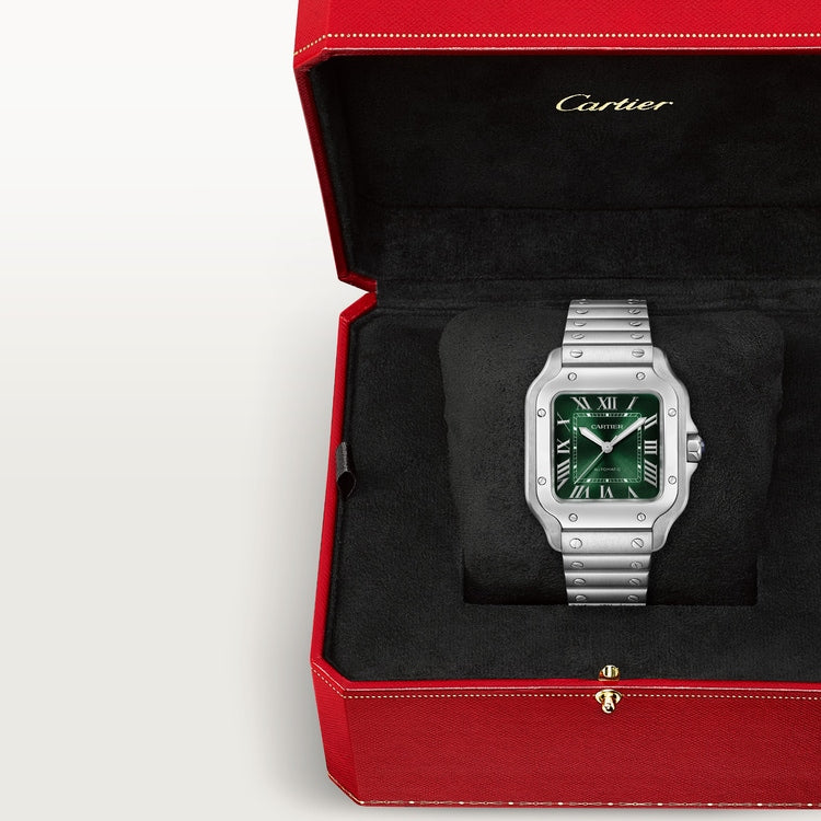 [SIMCHA-TOP500:CARTIER:WSSA0061:09] Cartier Santos de Cartier watch, reference WSSA0061, official image 9