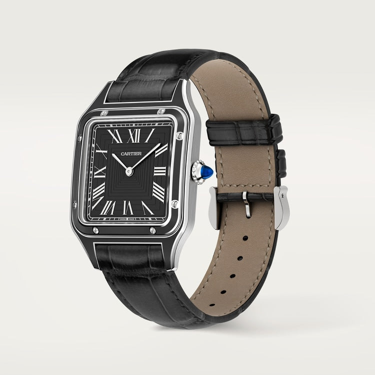 [SIMCHA-TOP500:CARTIER:WSSA0046:02] Cartier Santos-Dumont watch, reference WSSA0046, official image 2