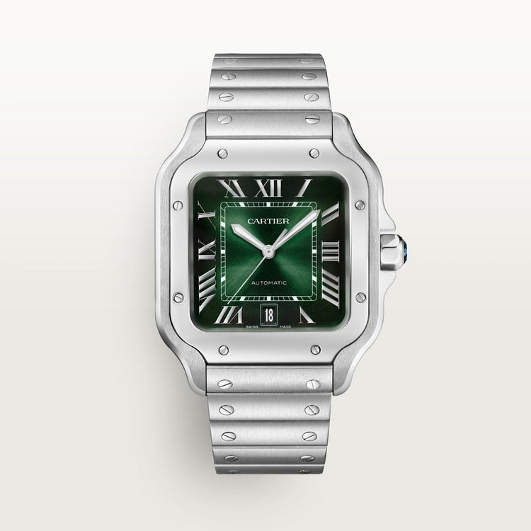 [SIMCHA-TOP500:CARTIER:WSSA0062:01] Cartier Santos de Cartier watch, reference WSSA0062, official front hero