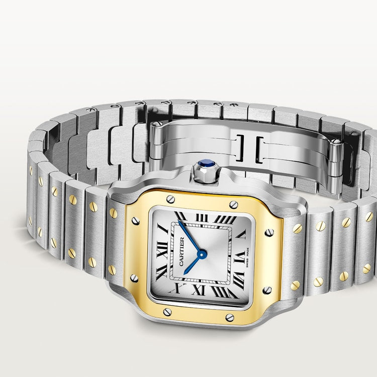 [SIMCHA-TOP500:CARTIER:W2SA0033:07] Cartier Santos de Cartier watch, reference W2SA0033, official image 7