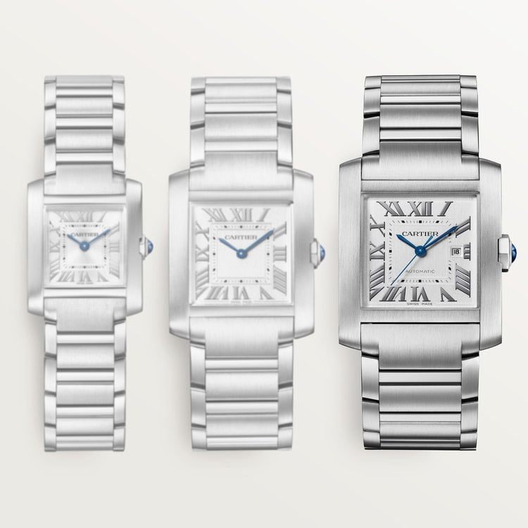 [SIMCHA-TOP500:CARTIER:WSTA0067:10] Cartier Tank Française watch, reference WSTA0067, official image 10