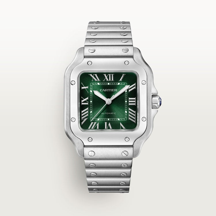 [SIMCHA-TOP500:CARTIER:WSSA0061:01] Cartier Santos de Cartier watch, reference WSSA0061, official front hero