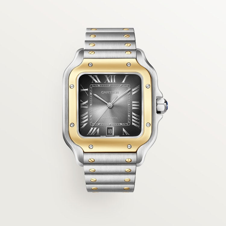 [SIMCHA-TOP500:CARTIER:W2SA0030:01] Cartier Santos de Cartier watch, reference W2SA0030, official front hero