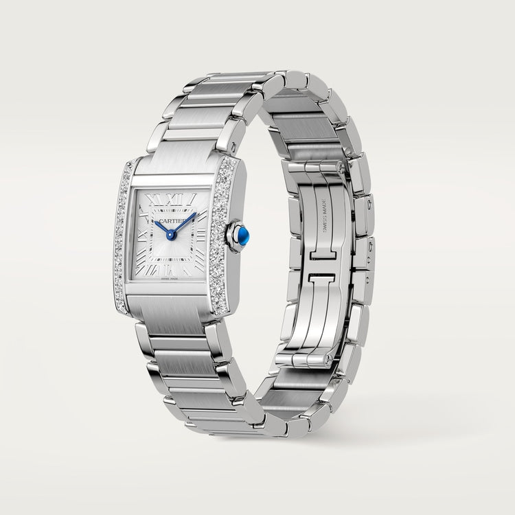 [SIMCHA-TOP500:CARTIER:W4TA0029:02] Cartier Tank Française watch, reference W4TA0029, official image 2