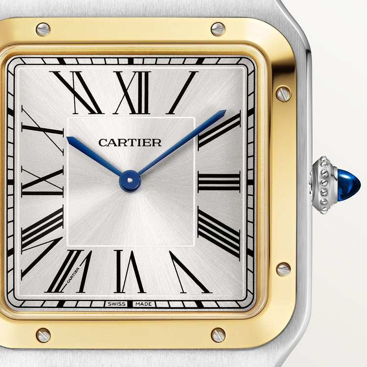 [SIMCHA-TOP500:CARTIER:W2SA0034:03] Cartier Santos-Dumont watch, reference W2SA0034, official image 3
