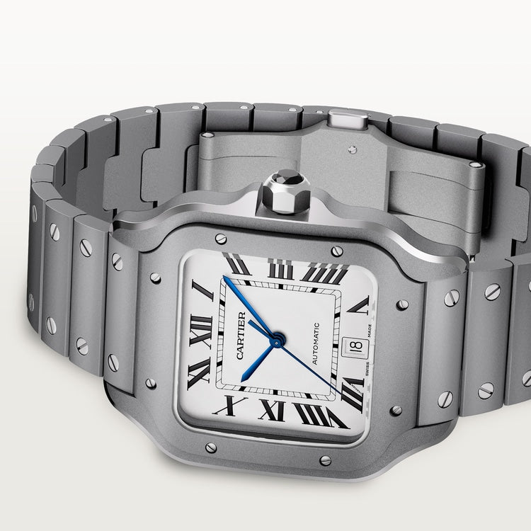 [SIMCHA-TOP500:CARTIER:WSSA0089:07] Cartier Santos de Cartier watch, reference WSSA0089, official image 7