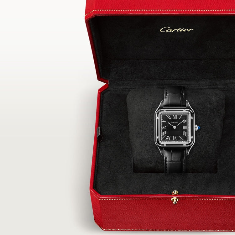 [SIMCHA-TOP500:CARTIER:WSSA0046:09] Cartier Santos-Dumont watch, reference WSSA0046, official image 9