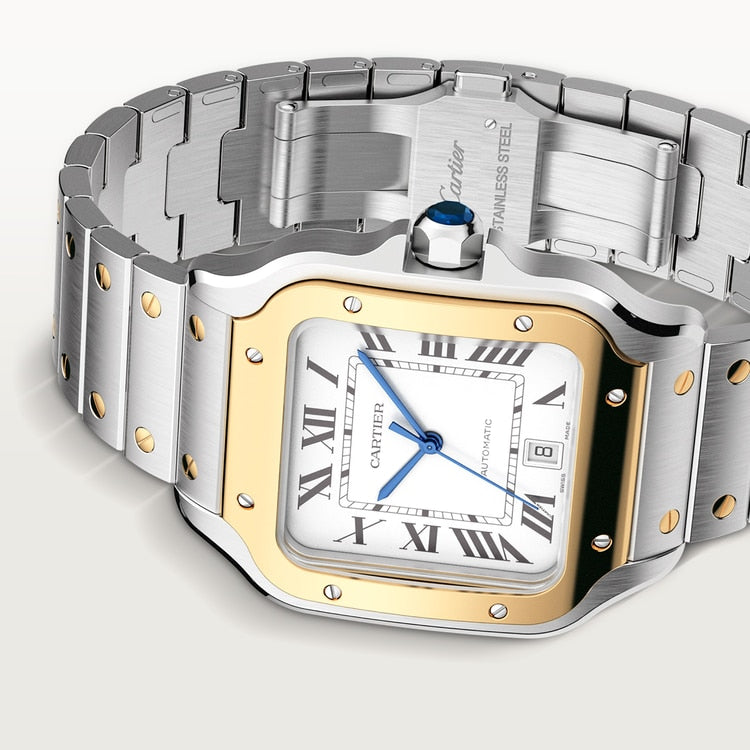 [SIMCHA-TOP500:CARTIER:W2SA0009:09] Cartier Santos de Cartier watch, reference W2SA0009, official image 9