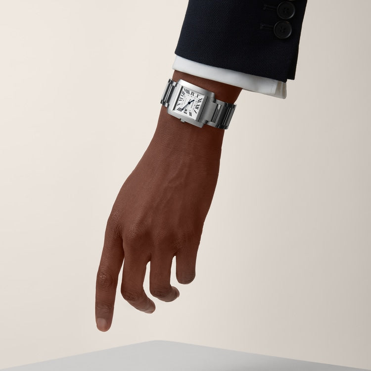 [SIMCHA-TOP500:CARTIER:WSTA0067:03] Cartier Tank Française watch, reference WSTA0067, official image 3